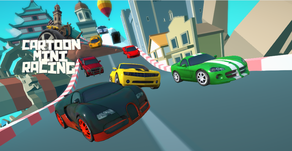 Cartoon Mini Car Racing